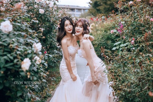 閨蜜婚紗,閨蜜寫真,姐妹照,姐妹寫真